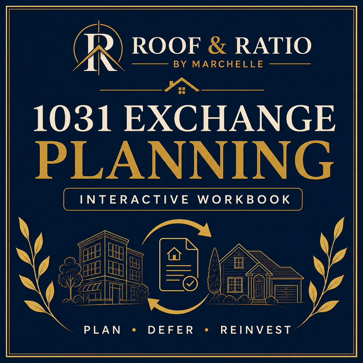Roof & Ratio 1031 Exchange Planning Interactive Workbook