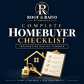 Roof & Ratio Complete Homebuyer Checklist interactive digital planner