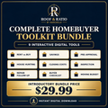 Roof & Ratio Complete Homebuyer Toolkit Bundle - Introductory Bundle Price $29.99