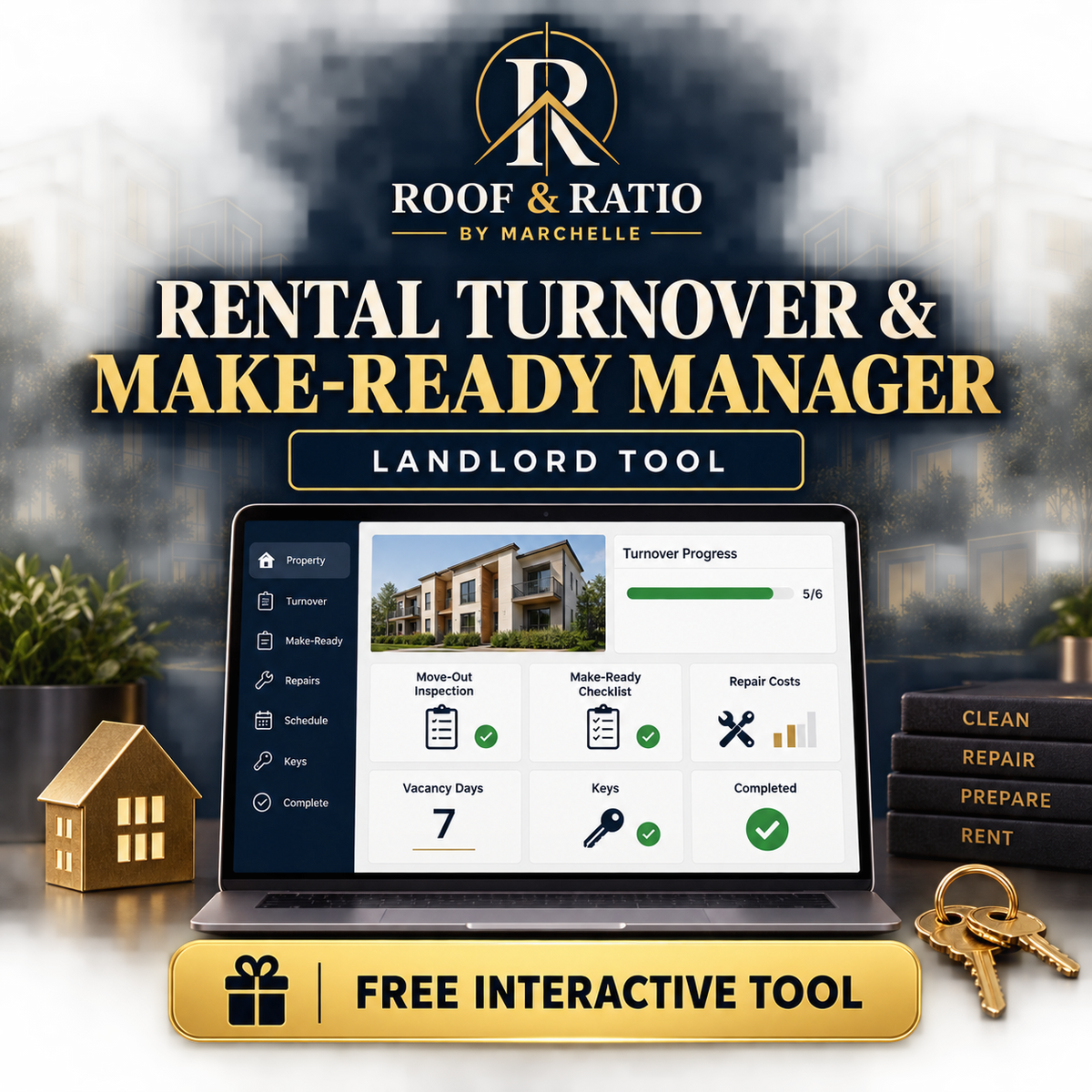 Free Roof & Ratio Rental Turnover & Make-Ready Manager