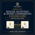 Roof & Ratio House Hunting & Home Comparison Dashboard