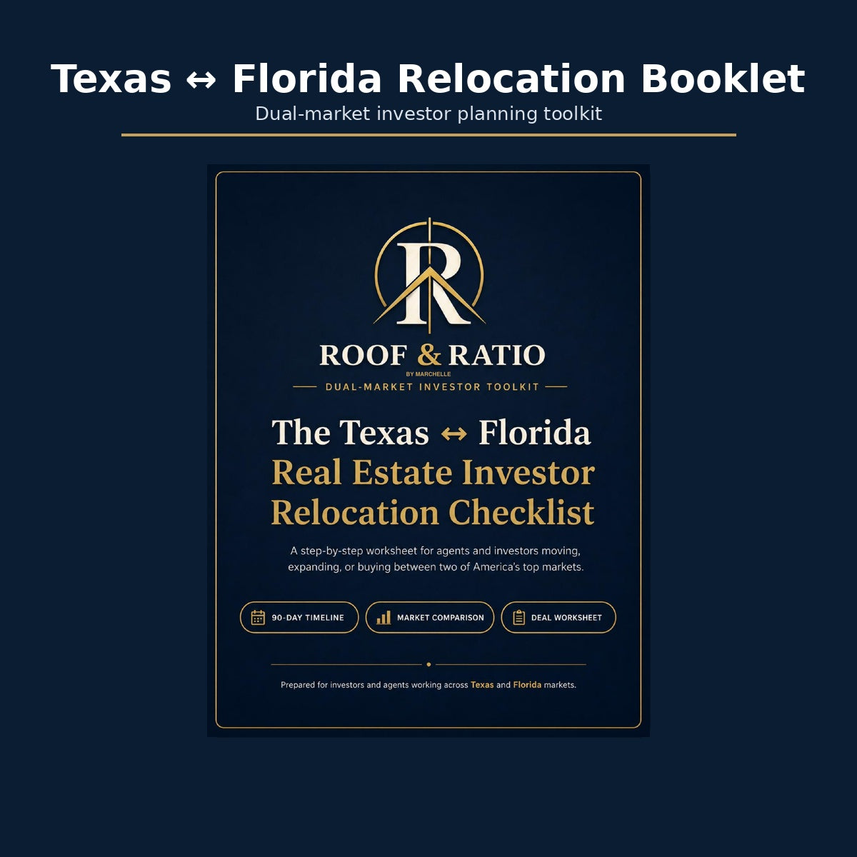Roof & Ratio Texas Florida Investor Relocation Booklet