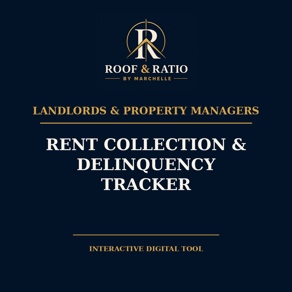 Roof & Ratio Rent Collection & Delinquency Tracker