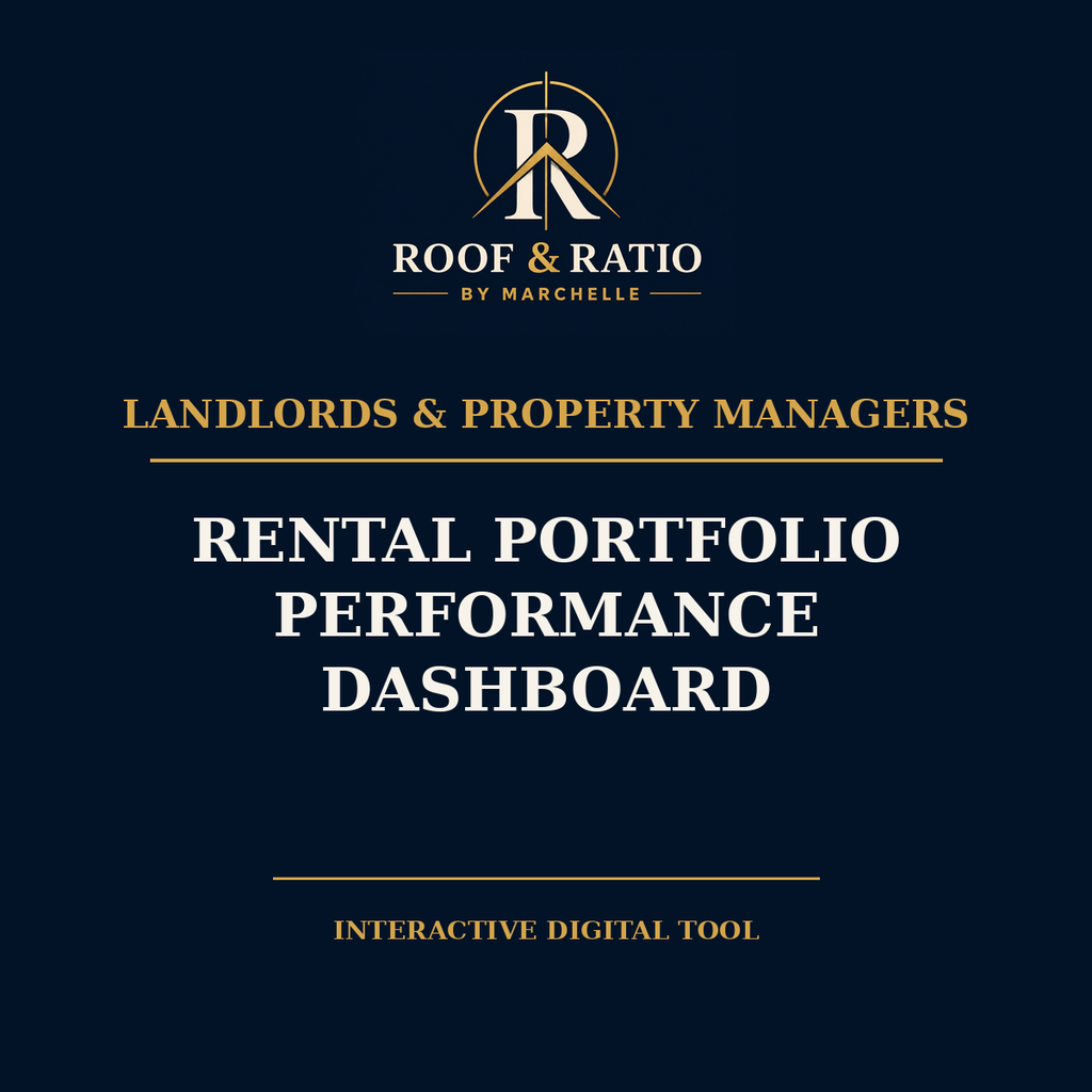 Roof & Ratio Rental Portfolio Performance Dashboard
