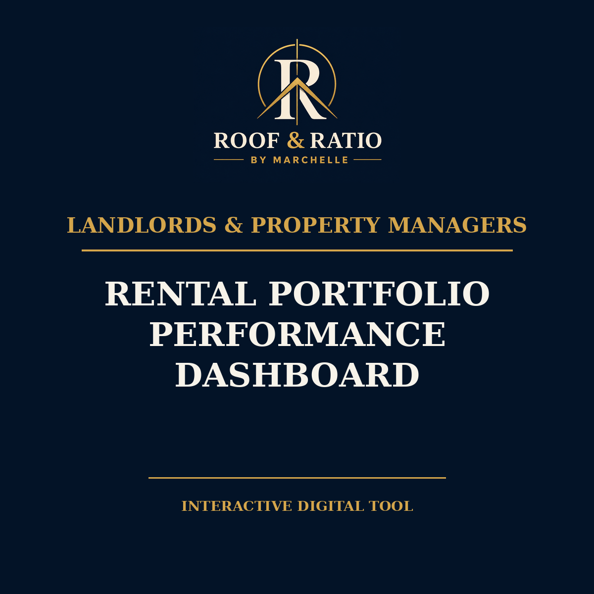 Roof & Ratio Rental Portfolio Performance Dashboard